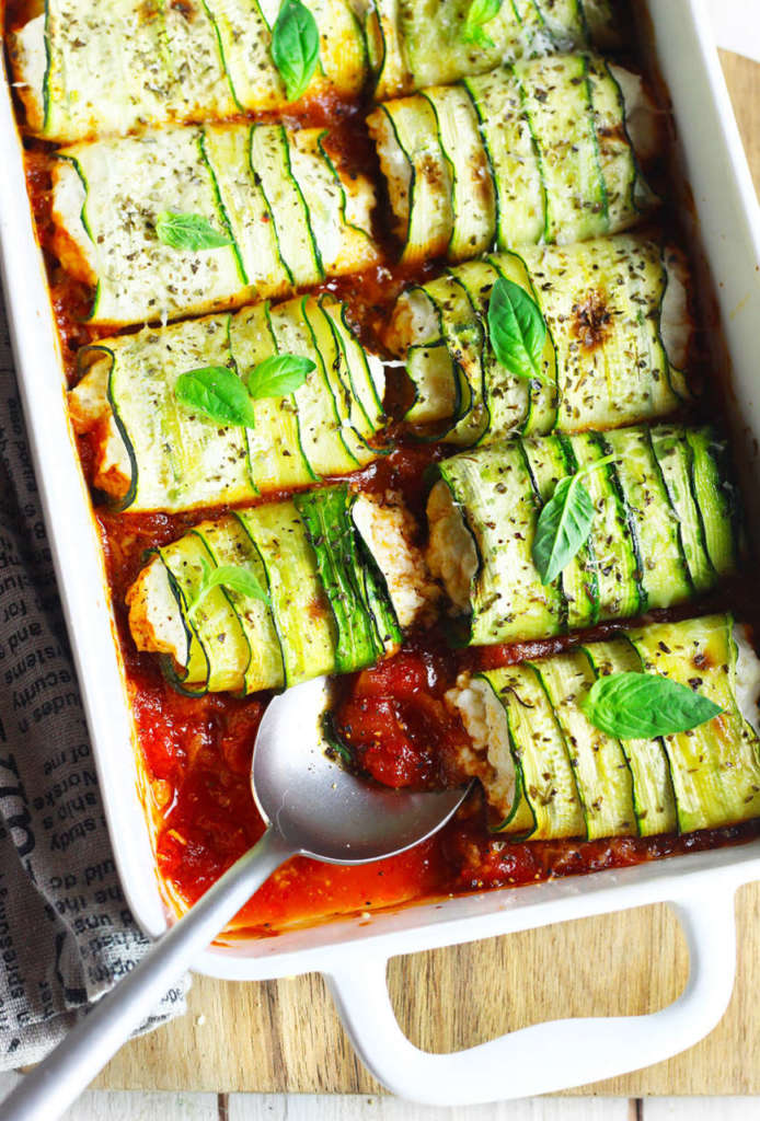 Involtini Di Zucchine Ripieni Al Forno Cucina Naturale