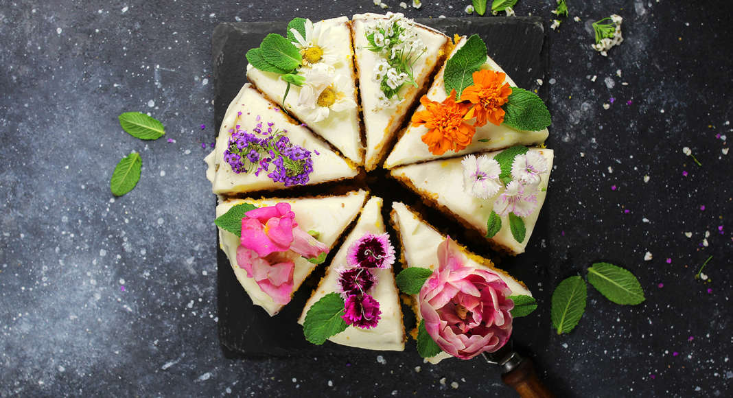 Torta millefiori di carote