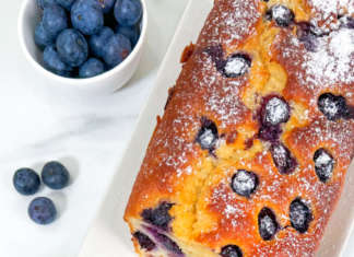 Plumcake allo yogurt e mirtilli